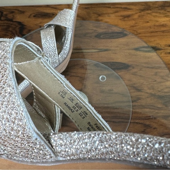 Franco Sarto Rania Ankle Strap Sandal in Gold - Picture 10 of 13